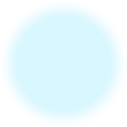 Blue Blurred Circle 